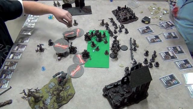 Warmachine Hordes 50 Pt. Battle Rep Trollbloods vs Thornfall Alliance смотреть онлайн