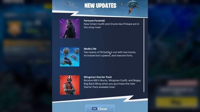 *NEW* OMEN SKIN & ORACLE AXE!! FORTNITE UPDATE!! NEW SKINS (FORTNITE BATTLE ROYALE) смотреть онлайн
