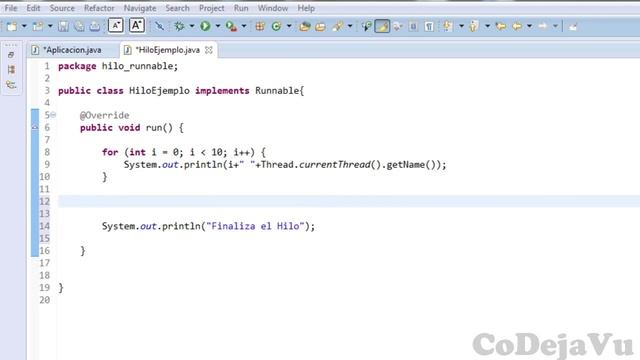 Hilos en Java - Creando un Hilo Con Runnable смотреть онлайн
