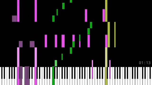 [Black midi]Impossible Piano - Undertale - Bonetrousle 101K смотреть онлайн