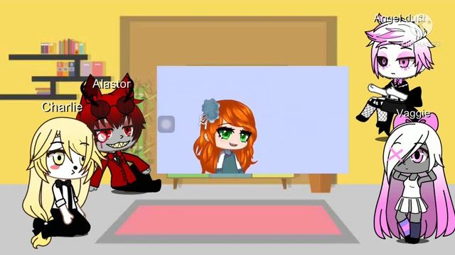 Hazbin Hotel react to Afton family смотреть онлайн