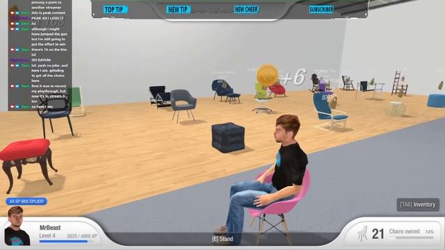 Chair Simulator: All Chair Collection Run - Nagzz21 Challenge смотреть онлайн