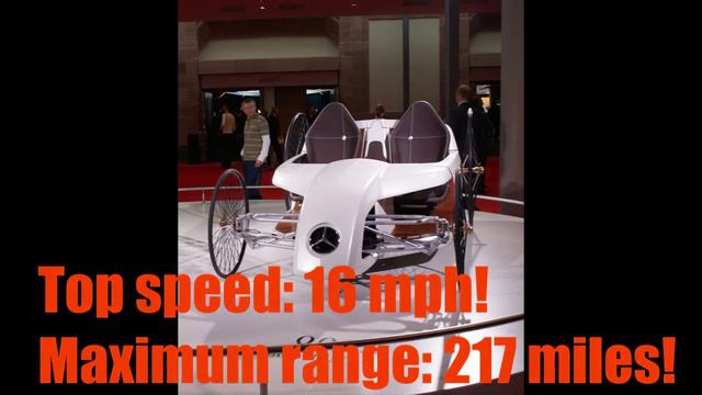 Mercedes-Benz F-Cell Roadster: Four-Wheeled Electric Concept Car смотреть онлайн