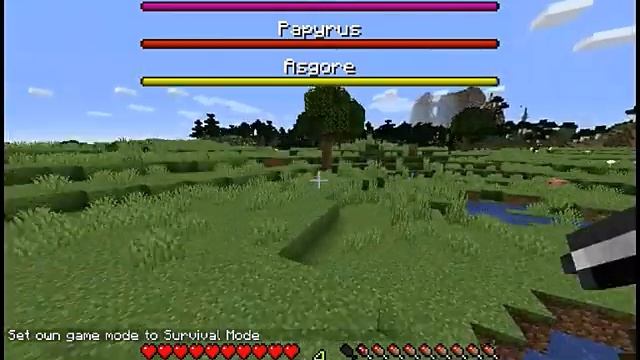 Minecraft undertale Mod review 1.15.2 IRFUTUBE смотреть онлайн