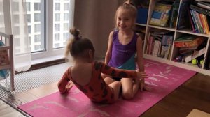 Правильное утро Гимнастки! Художественная Гимнастика.Зарядка и завтрак хг