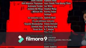 Ratatouille End Credits in Taylor Major