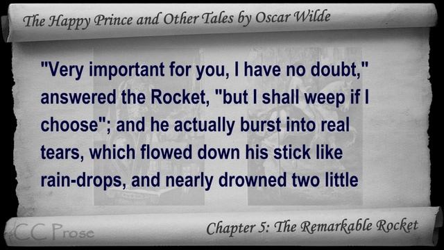 Chapter 05 - The Happy Prince and Other Tales by Oscar Wilde - The Remarkable Rocket смотреть онлайн