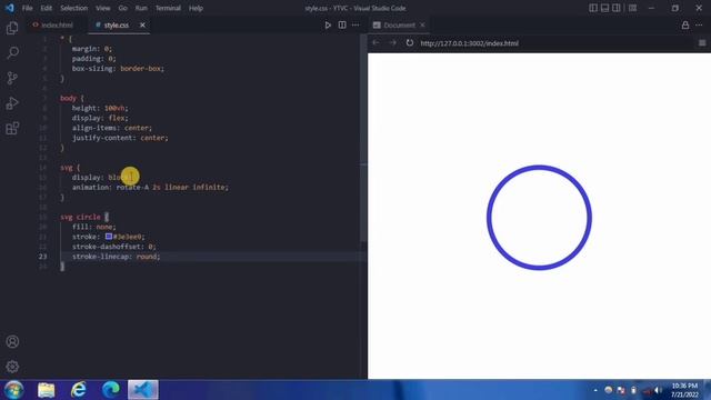 Svg loader with animation effects using pure HTML & CSS | Svg loader смотреть онлайн