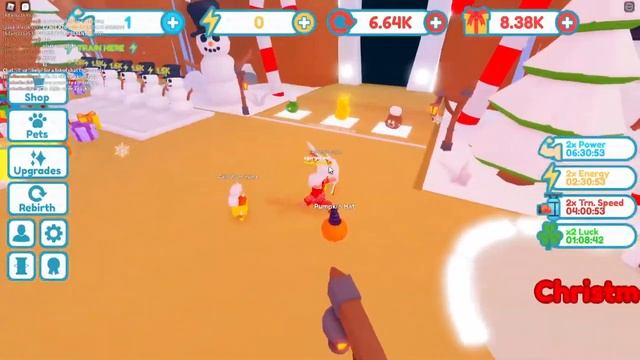 НОВОГОДНЯЯ ОБНОВА В FIGHTMAN SIMULATOR! ROBLOX смотреть онлайн