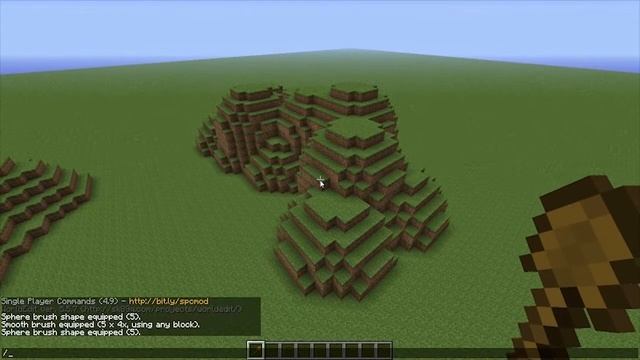 Worldedit Tut #1 How to create a basic hill смотреть онлайн