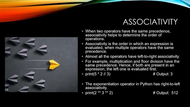 Operator precedence in Python смотреть онлайн