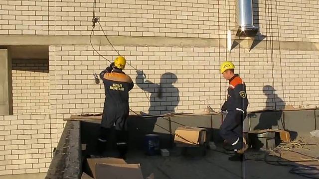 Подъём секций воздуховода2 смотреть онлайн