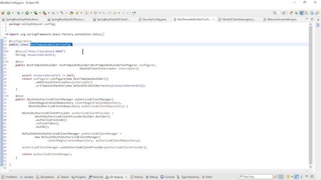 Spring Boot 3 Oauth2 - Spring Authorization Server - Resource Server and OAuth2 Client RestTemplate смотреть онлайн