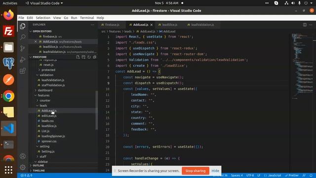 CRUD with React Redux Toolkit Firebase : Add Data Firestore Database #4 смотреть онлайн