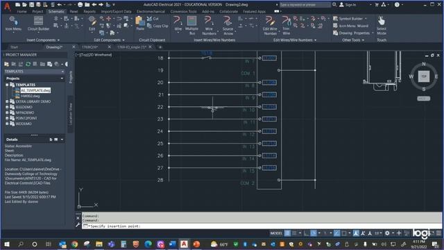 AutoCAD Electrical - PLC Inputs & Outputs смотреть онлайн
