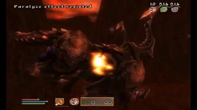 The Epic Battle between a tiefling and Antharas смотреть онлайн