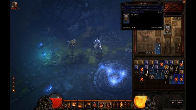 Diablo 3 User Interface and barbarian passive skills смотреть онлайн