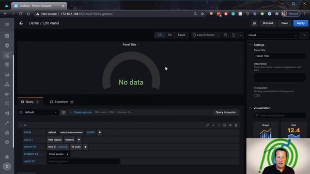 Using Grafana And InfluxDB With Home Assistant.
