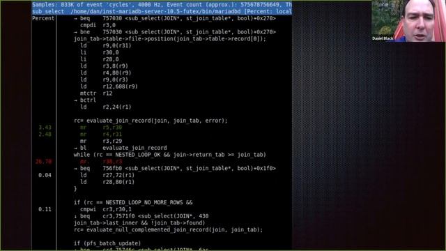 Dark corners of the #MySQL code base - Daniel Black - #Percona Live Online 2020 смотреть онлайн