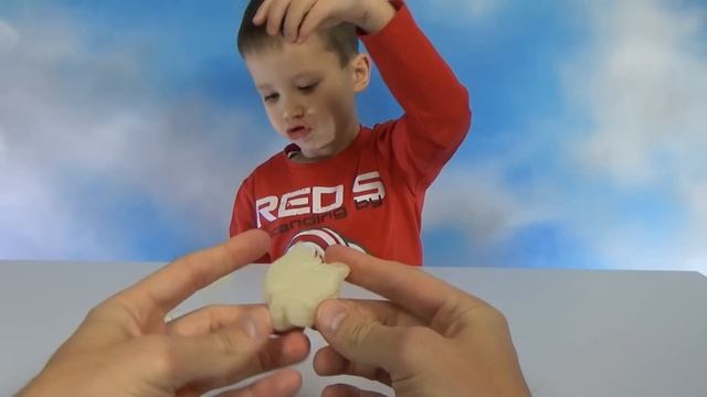 Светящийся пластилин и набор с формочками смотреть онлайн