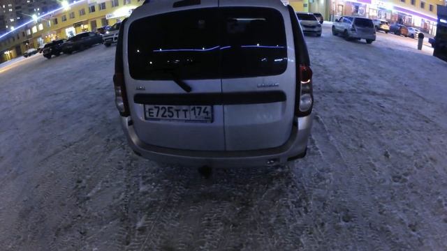 обзор задних led туманок на лада ларгус смотреть онлайн