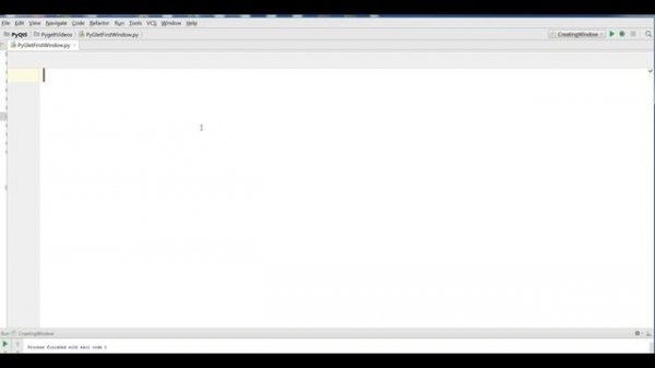 1 Pyglet Python Introduction, Installation And Creating Window