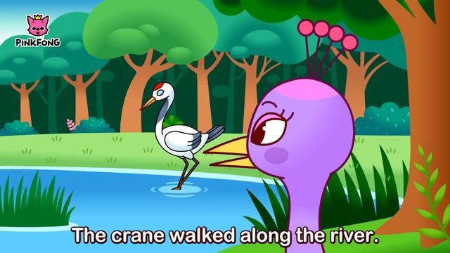 The Peacock and the Crane | Aesop's Fables | Pinkfong Story Time for Children смотреть онлайн