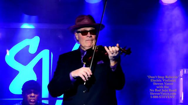 "Don't Stop Believin" Electric Violinist Steven Vance with the No Bad Juju Band смотреть онлайн