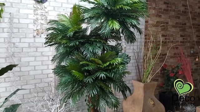 Пальма тройная декоративная для интерьера смотреть онлайн