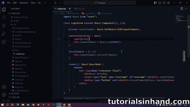 refs in react смотреть онлайн