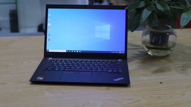 Laptop ThinkPad T495s Ryzen 5 3500U, Ram 8Gb, SSD 256Gb, Màn FHD 400 Nit, Mới 100%