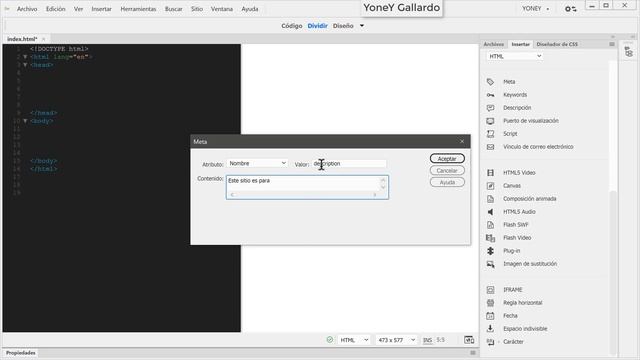 CURSO DE ADOBE DREAMWEAVER