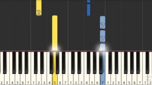 Alan Walker - Faded - Easy Piano Tutorial