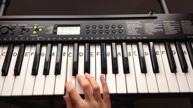 I Don't Wanna Live Forever - ZAYN & Taylor Swift | Easy Keyboard Tutorial With Notes (Right Hand) смотреть онлайн