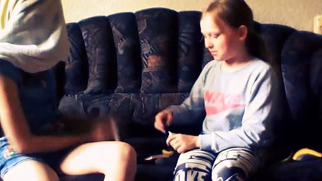 Макияж с закрытыми глазами)))Отмывали долго) смотреть онлайн