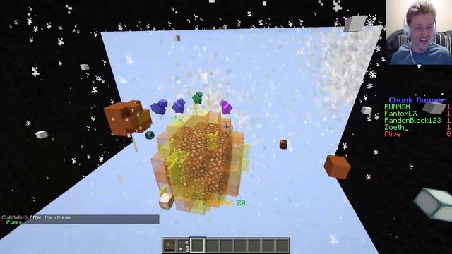 NEW MAP! | Minecraft Chunk Runner v2.0 Release Stream! смотреть онлайн