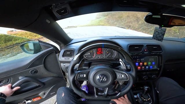 VW Scirocco 1.4 TSI Straight Pipe Sound ? смотреть онлайн