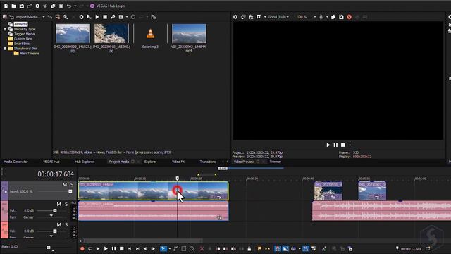 Vegas Pro  - Tutorial For Beginners In 13 MINUTES!  [ Vegas Pro 21 ]