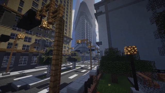 Minecraft City - World of Worlds 2.0 смотреть онлайн