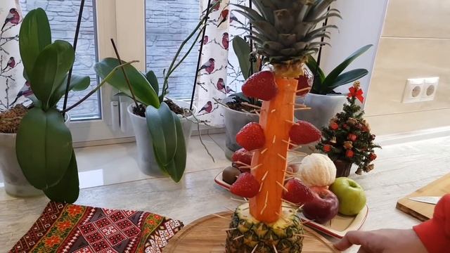 Фруктовая нарезка/дерево на НОВОГОДНИЙ СТОЛ 2021 смотреть онлайн
