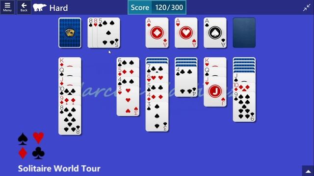 Solitaire World Tour Game #18 | December 28, 2021 Event | Klondike Hard смотреть онлайн