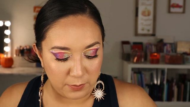 Bella Beaute Bar X MJones Celestial Garden Palette & Oracle Chrome Palette Review & 2 looks смотреть онлайн