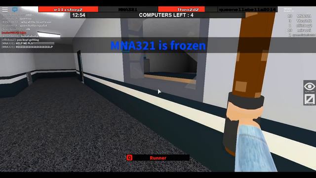 Flee the Facility in Roblox game. I am the Beast. Игра в Роблокс в побег из здания смотреть онлайн