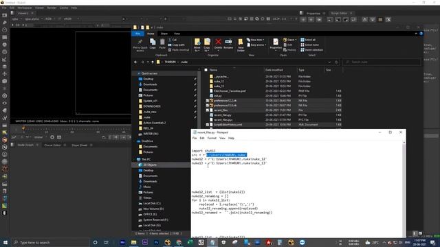 Fixing issues with recent files after setting separate (.nuke) folders for Nuke 12 & Nuke 13 смотреть онлайн