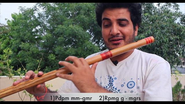 Learn Flute/ How to Play Dil Hai Chota sa on flute/With Notations For elder students смотреть онлайн