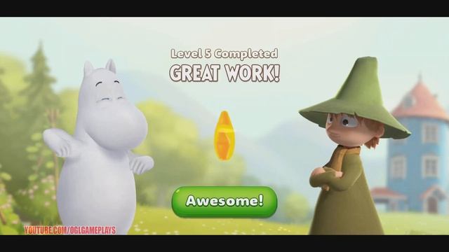 Moomin: Puzzle & Design Gameplay Part 1 (Android,ios) смотреть онлайн