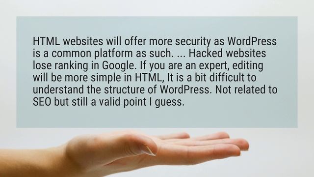 Which is better for SEO HTML or WordPress? смотреть онлайн