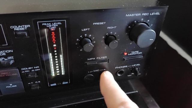 Kenwood kx -1100hx.Топовая кассетная дека! смотреть онлайн