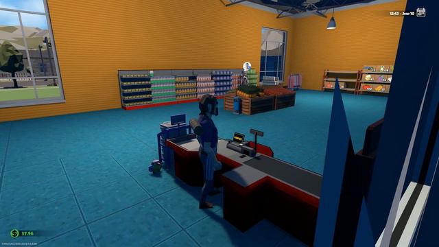 My Supermarket #4 : On sort la tête hors de l'eau, le magasin grandit encore avec plus de produits смотреть онлайн
