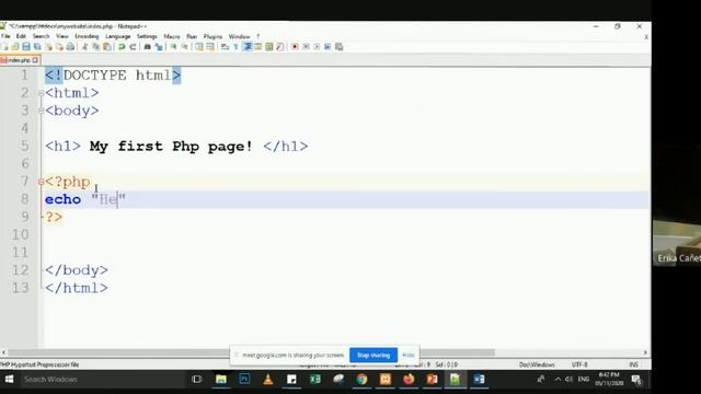 PHP - Getting Started смотреть онлайн